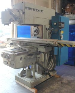 Heckert#FU-450X1800APUG, 18" x 71 table,15 HP,Newall E70-M DRO,clnt sys,’04,#8545HP