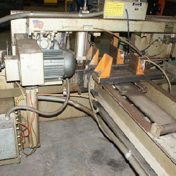9" x 11HEM#H-75A, automatic horizontal band saw, 60-300 SFPM, 1988, #8276