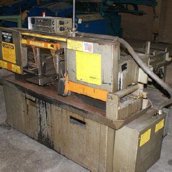 9" x 11HEM#H-75A, automatic horizontal band saw, 60-300 SFPM, 1988, #8276
