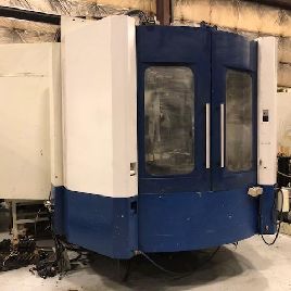 Tongtai#HB-630, HMC,60 ATC,41" X,33.5 Y,38 Z,10k RPM,CT50,Fanuc 31i,40 HP,2012