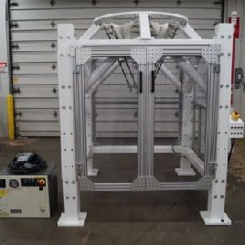 Fanuc#M-3IA/6S, 4-Axis food grade Delta Spider robot cell R-30iB control,tested,warranty