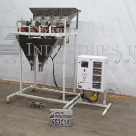 2 oz. to 10 lbs.Weigh Right#PMB-4, 4 lane, fully automatic linear weigh scale system rated from 16-60 containers