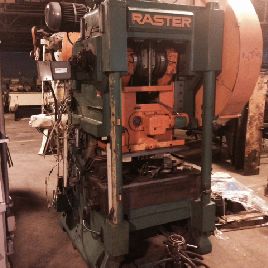 125 Ton,Raster#HR125NL, hi-speed,1.2-5.9" str,43 RL x 29 FB bed,40-200 SPM,3.9 adj.