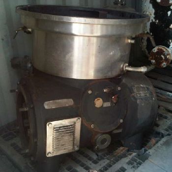 Westfalia#SA-40-02-576, 316 Stainless Steel, 50 HP, 3 phase separator, plus spares, #1270030