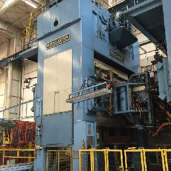 2200 Ton,Weingarten, Link Drive,160" bed,8-16 SPM,windows,cushions,rolling bolster