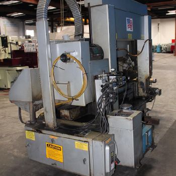 18" x 20Hem#H130HM-DC, horizontal bandsaw,72-400 FPM,hyd vise,clnt,1996,#10940