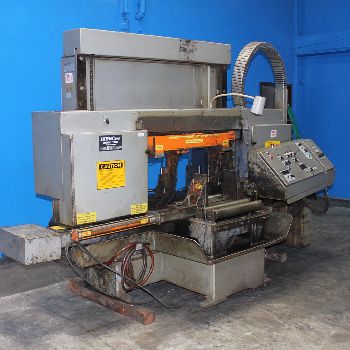 18" x 20Hem#H130HM-DC, horizontal bandsaw,72-400 FPM,hyd vise,clnt,1996,#10940