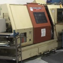 Okuma-Howa # ACT-3X, Fanuc O-TT, torneado de 4 ejes, 1993