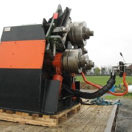 4" x 4 x 1/2Roundo#R4-S, hydraulic roll adj., tooling, roll pos. ind.