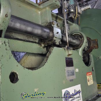 60 Ton,Rousselle#6B-60, gap frame OBI press,air clutch & brake, curtains, dual air ctr.balance, #9470