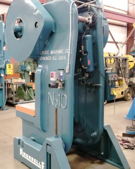 110 Ton,Rousselle#10, 8" str,28 SH,40 x 28 bed,45 SPM,1969,reconditioning now,#sr5634