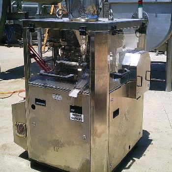 6.5 Ton,Adept#BB35, rotary tablet press, 35 station, B-tooled, to 126000 tablets/hour, serial# 201123, #3222-1