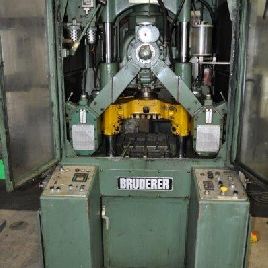 20 Ton,Bruderer#BSTA20, high speed automatic press, 21.5" x 15.75 bed, 5/16 to 1.5 stroke, #28757