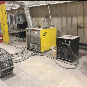 Esab#AVENGER-3, 26’ cut width,plasma bevel head,triple oxy bevel,CNC,2002,#28661