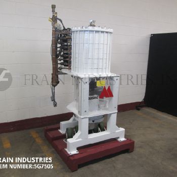 Aasted#2000, Candy Chocolate Tempering, 7-plate, 500-2000 kg per hour w/maximum pressure