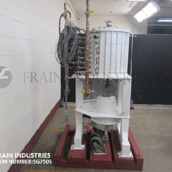 Aasted#2000, Candy Chocolate Tempering, 7-plate, 500-2000 kg per hour w/maximum pressure