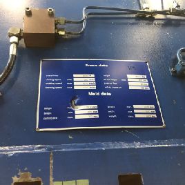 320 Ton,Dieffenbacher#DSS-320/2200, trimming, 31.5" stroke, 87 x 47 bed, Simatic PC, 2000, (4) Available