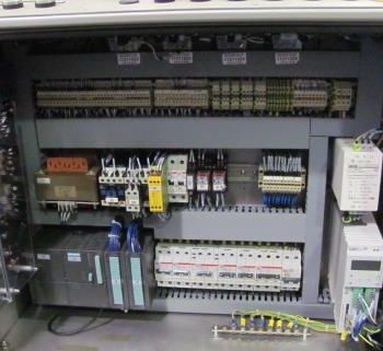 Klockner#EAS, thermoforming blister,15-90 cy/min,100mm row width,400mm diameter,250mm lid diameter,52mm indx,s/n #276,1991,#42541