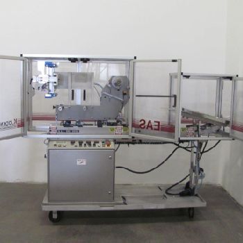 Klockner#EAS, thermoforming blister,15-90 cy/min,100mm row width,400mm diameter,250mm lid diameter,52mm indx,s/n #276,1991,#42541