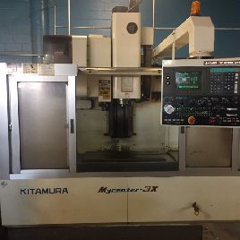 Kitamura#MYCENTER-3X, 30" X,18 Y,18 Z,10k RPM,BT-40,15 HP,20+1 SMTC,under power,1994