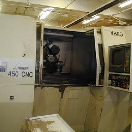 Jungner#450CNC, 1400/2800 RPM,18" long.,11 cross,9 vertical travel.,2 HP,s/n #88-019-02