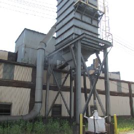 20000 cfmPangborn#210HP1015 TS Baghouse Dust Collector, Holds (210) bag filters