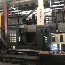 50.4"Homma#EOS12, vertical lathe,Fanuc 18iTB,49 chuck,64 swing,2011