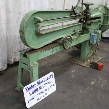 Pexto#3536, circle shear,36" x 12 ga.,3-1/4 cutter diameter,1-1/2 HP,elec.foot pedal,#67209