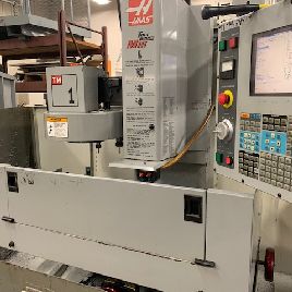 Haas#TM-1, 10 ATC,30" X,12 Y,16 Z,4k RPM,#40,7.5 HP,47.75 x 10.5 table,coolant,’04