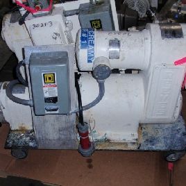 30 GPM,Waukesha#25, 1.5" rotary lobe pump, stainless steel, 2 HP, #30252 (2 available)