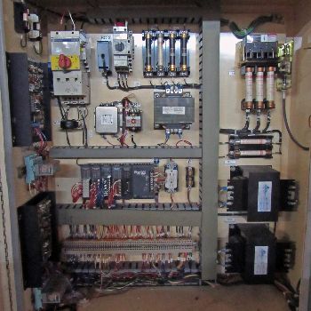 18"Savage#WJS-20, wet type abrasive cut-off saw,18 blade diameter,1600 RPM,30 HP,36 x 24 table,1998,#17626