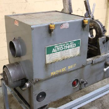 1/2" -4Greenlee#460, auto threader, 10 carriage travel, coolant, 3 HP, #70728