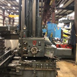 3"Giddings & Lewis#300-T, 36 x 72 table,24 spindle travel,60 cr.travel,58 saddle,#5MT,1600 RPM,1953