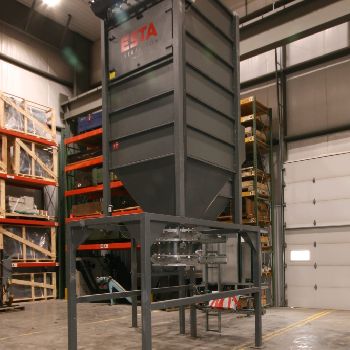 Esta Dustex#S-33, modular dust extractor,25 HP,13.98" inlet/15.75 oulet,2011,#13435