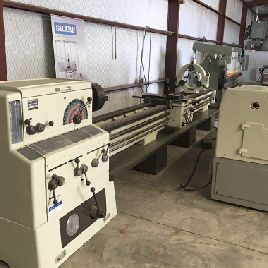 24" x 156Meuser & Co., 2.5 spindle bore, tapered thread, 440 V., 3-phase