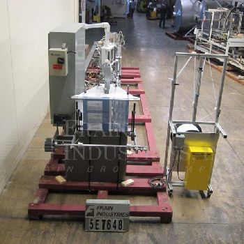 Bartelt#LM1017, automatic, horizontal form, fill & seal machine currently set for standup pouchs with zipper