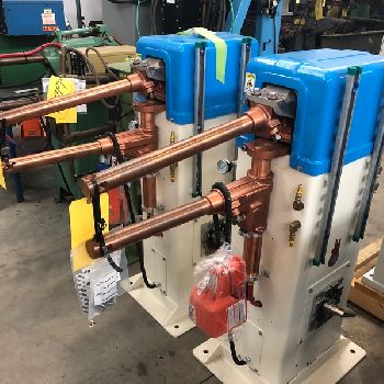 50 KVAAcme#2-24-50, rocker arm type spot welder,24" throat,4 cylinder,foot switch,dual 220/440 V.,1 phase,new