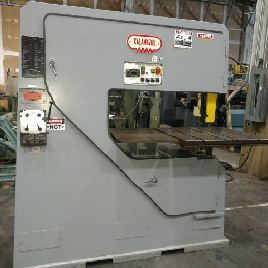 36"Kalamazoo#VS-36, blade welder & grinder, vari-speed blade, plus/minus switch