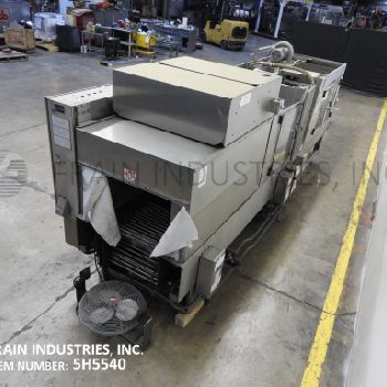 Poly Pack#FIL-24-32CHL, inline, intermittent motion, Stainless Steel, full shrink wrap closure, shrink wrapping system