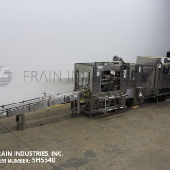 Poly Pack#FIL-24-32CHL, inline, intermittent motion, Stainless Steel, full shrink wrap closure, shrink wrapping system