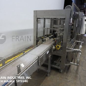 Poly Pack#FIL-24-32CHL, inline, intermittent motion, Stainless Steel, full shrink wrap closure, shrink wrapping system