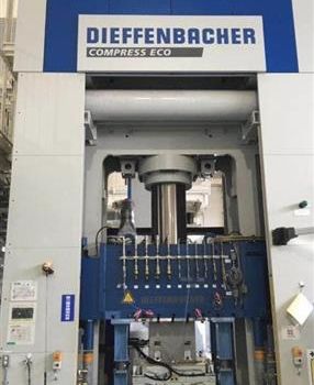 3600 Ton,Dieffenbacher#DC-U-3600T, straight side hydraulic press