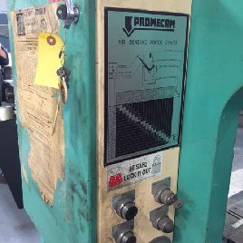 165 Ton, Promecam # RG154, hydraulisch, 13â € ™ 4 "OA, 12â € ™ 2 BH, 6 str, 16 thrt, variabele snelheid, 25 PK