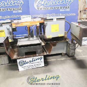 20" x 10Hem#H130HM, horizontal pivot head semi auto band saw, 1.5 x 17’ x.5 blade, hydraulic vise, #A5851