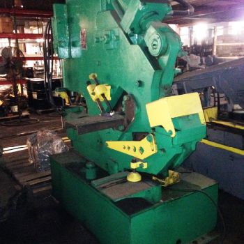 5" x 5 x 1/2Hill-Acme#5, 75 ton, metalworker, shear, punch, coping, #64285