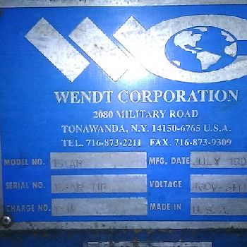 No.15ARWendt, used briquetter