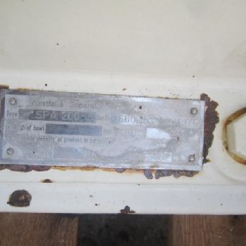 Westfalia#SPA-200, centrifuge, decanter, 10 HP, Stainless Steel