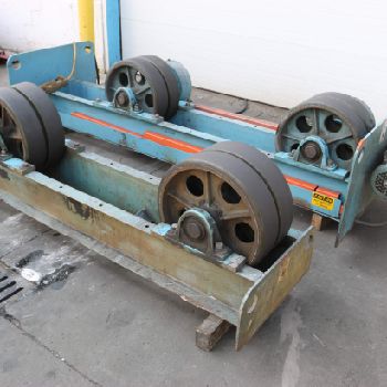 15 Ton,Unique#TIR30, rubber wheel tank turning rolls,30000 lb.,2 HP,2000,#70841