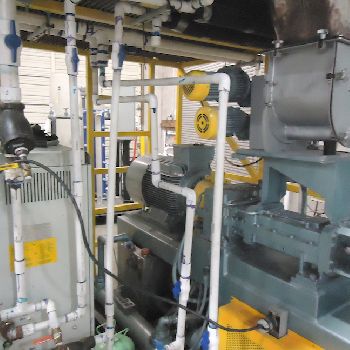 Comactwin screw pelletizing line