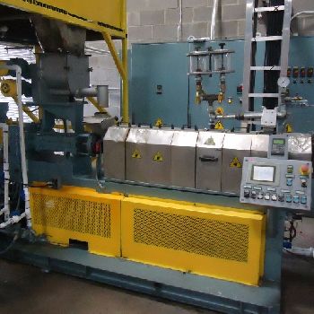 Comactwin screw pelletizing line